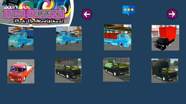 Download Mod Bussid Pickup Modifikasi screenshot 3