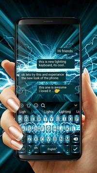 Neon Lighting Keyboard Theme screenshot 1