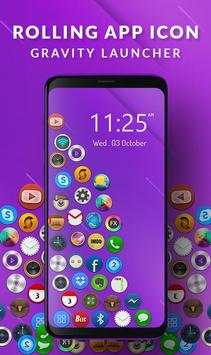 Rolling App Icon Launcher Pro 2019 screenshot 4