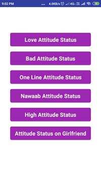 Boy Attitudes Status positive screenshot 2