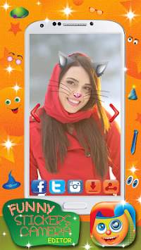 Funny Stickers Camera Editor screenshot 3