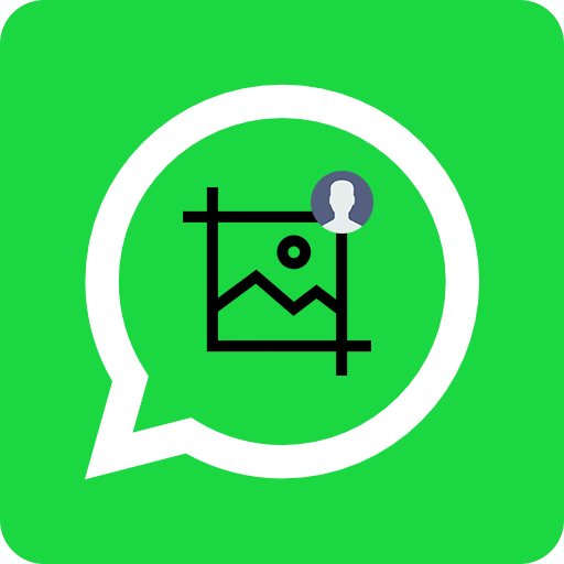 Whatscrop : No crop dp &amp; status maker icon
