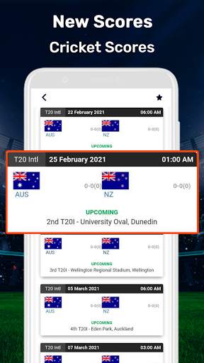 Free Cricket Scores 2021 screenshot 2