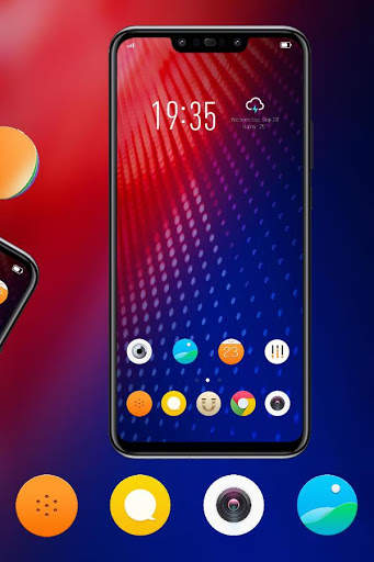 Colorful theme Moto Z4 launcher screenshot 3