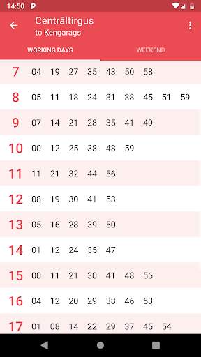 Riga Transport - timetables screenshot 3