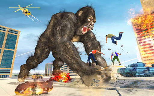 Monster Gorilla Rampage: Animal Attack Simulator screenshot 1