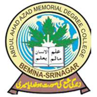 Abdul Ahad Azad Memorial Degree College Bemina on 9Apps