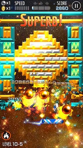 Astroball - Brick Breaker (Ad Free) screenshot 6