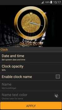 Luxury Clock Gold 7 تصوير الشاشة
