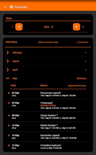 E Panchanga screenshot 3