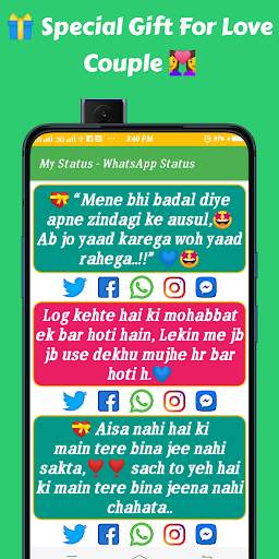 Best Quotes For Whatsapp Status,Social media Post screenshot 4