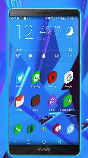 clear go launcher theme screenshot 4