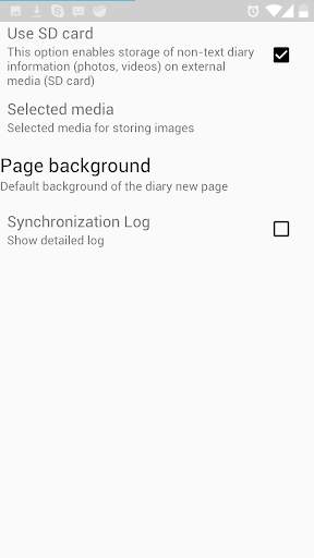 My diary screenshot 3
