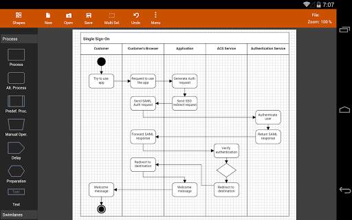 Flowdia Diagrams Lite screenshot 3