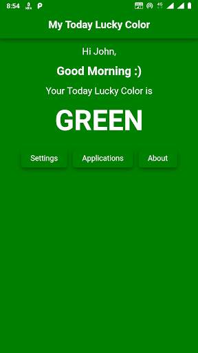 My Today Lucky Color screenshot 1