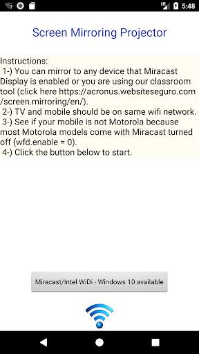 Screen Mirroring Projector screenshot 2
