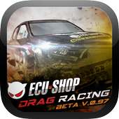 ECU=SHOP Drag Game logo