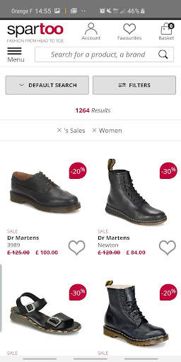 Shoes and fashion Spartoo screenshot 2