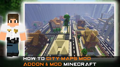 City Maps Mod for Minecraft screenshot 3