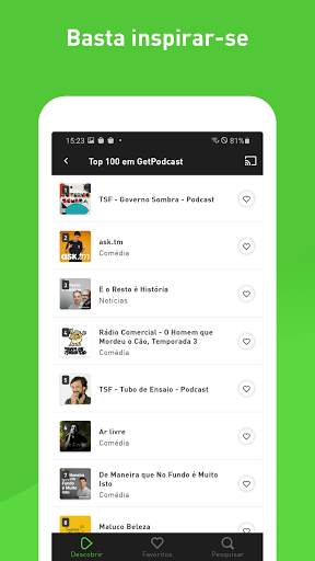GetPodcast - ouvir podcast screenshot 6