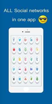 Social Networks All in one - All Social Networks screenshot 2