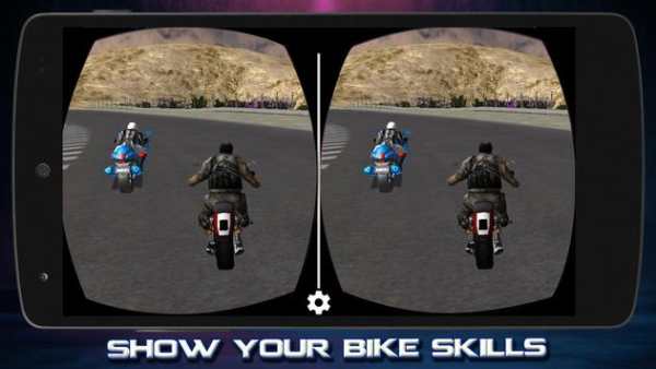 VR Bike Rally Racer - VR Game screenshot 1