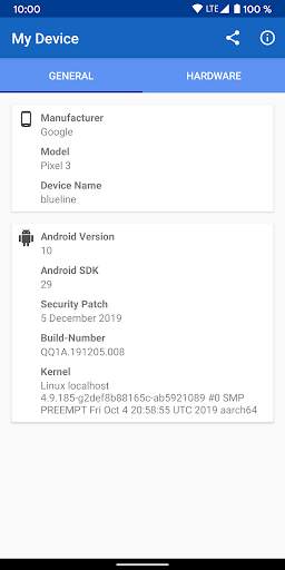 My Device screenshot 1