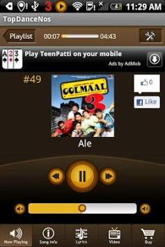 Top 100 Hindi Dance Songs screenshot 1