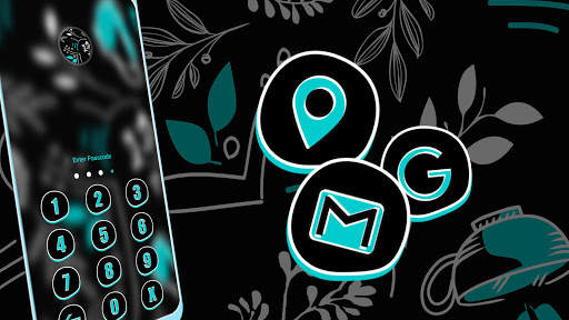 Leaf Calligraphy Launcher Theme screenshot 3