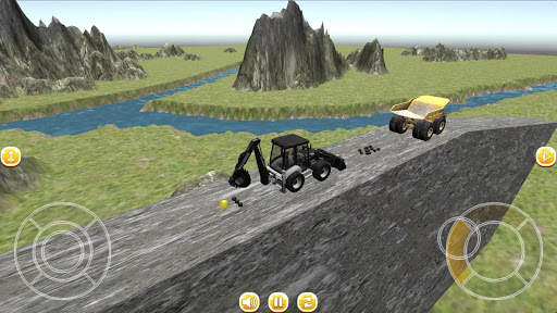 Traktor Digger 3D स्क्रीनशॉट 2