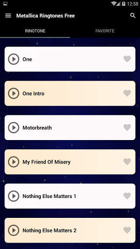 Metallica Ringtones free screenshot 4