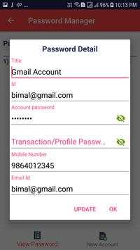 PASSWORD MANAGER 8 تصوير الشاشة