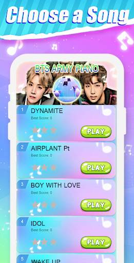Dynamite - BTS KPOP Piano Tiles screenshot 1