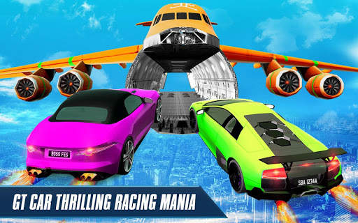 Jet Car Stunt Race: Car Games screenshot 2