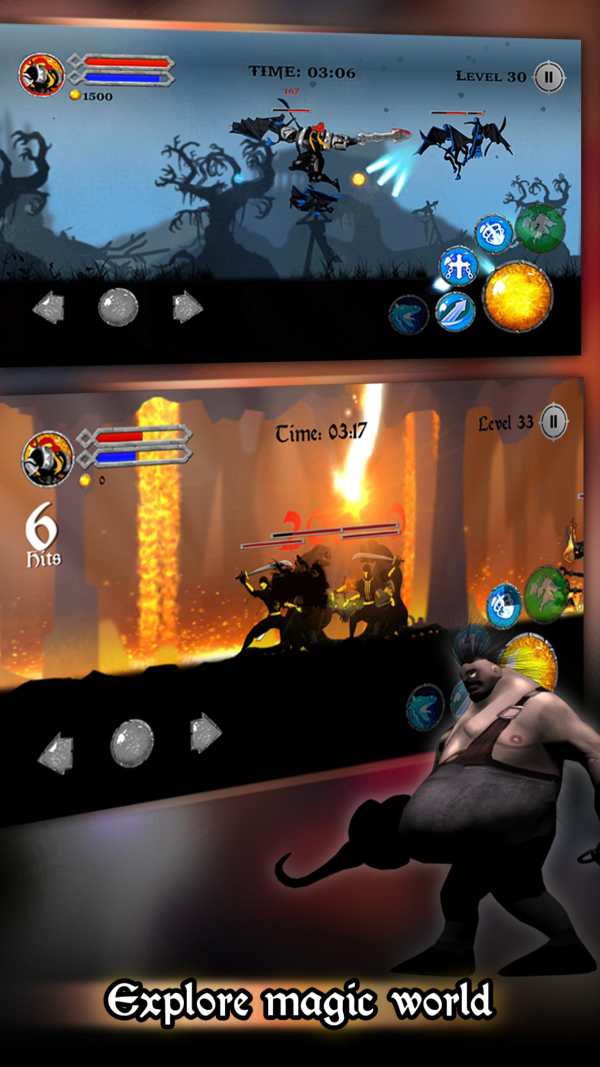 Chaos Knight: Ninja warrior, shadow fight game screenshot 4