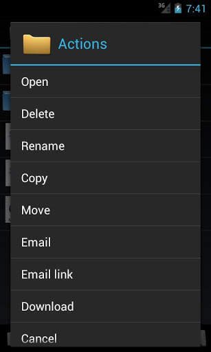 WebDAV Navigator Lite screenshot 3