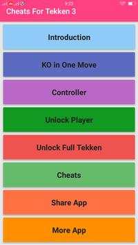 2018 Tekken 3 Cheats screenshot 2