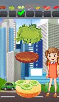 Sky Burger Maker Cooking Games screenshot 10