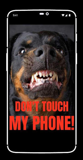 Don't Touch My Phone Wallpaper screenshot 3