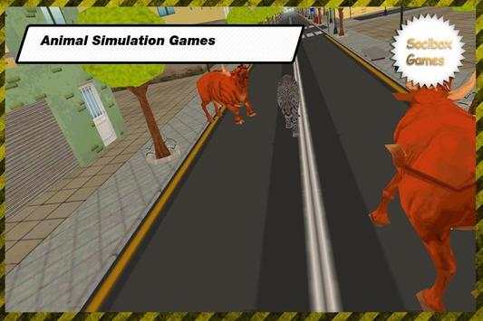 Angry Attack Bull Game 3D screenshot 7