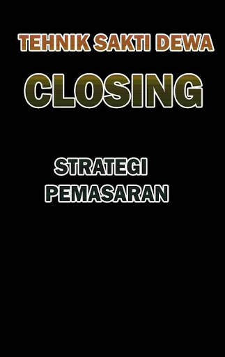 Teknik Closing, screenshot 4
