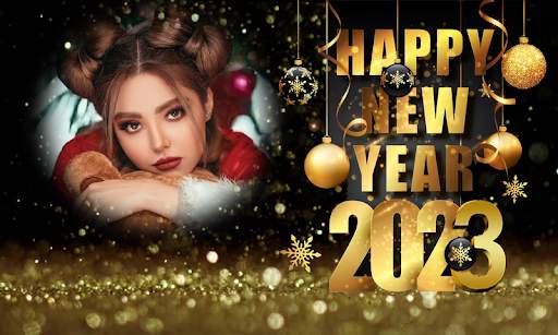 HappyNew Year 2023 Photo Frame screenshot 2