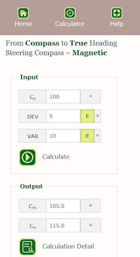 Compass Calculator screenshot 3