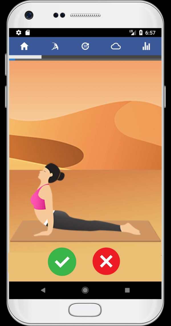 Yoga Workout - Daily Plans screenshot 2