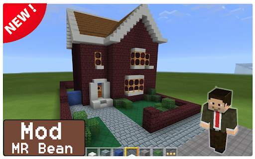 Mod Mr Bean : New Minecraft MCPE 2021 screenshot 2