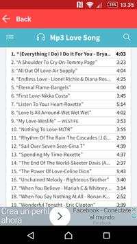 Mp3 Love Song 80s90s screenshot 2