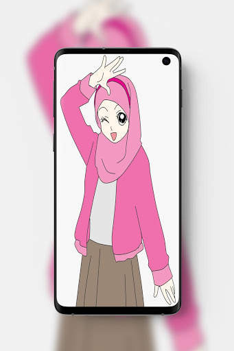 Best Cartoon Muslimah Wallpapers HD screenshot 8