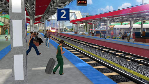 Indian Bullet Train Game - Driving Simulator Games screenshot 5