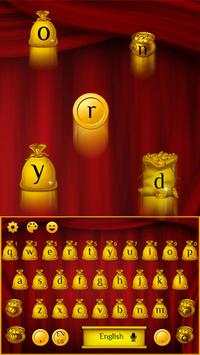 Gold Chest Keyboard Theme screenshot 1