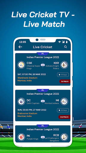 Live Cricket TV - Live Match screenshot 5